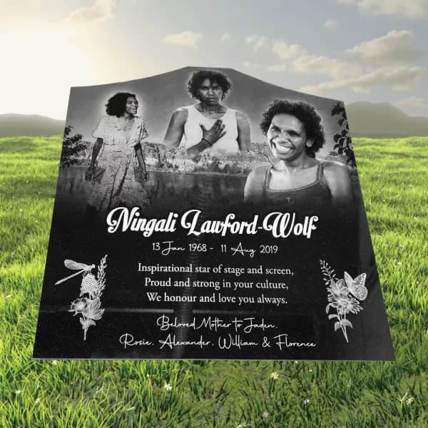 Lawford Wolf headstone
