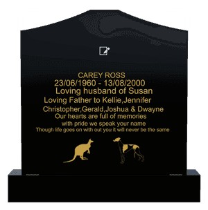 Cropped Peak - Loving Father memorial design preview