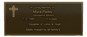 Square - In Loving Memory 4 memorial design preview
