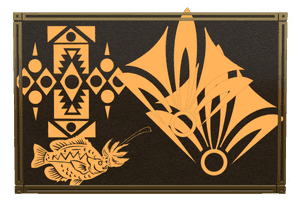 Square - Fish Flower memorial design preview