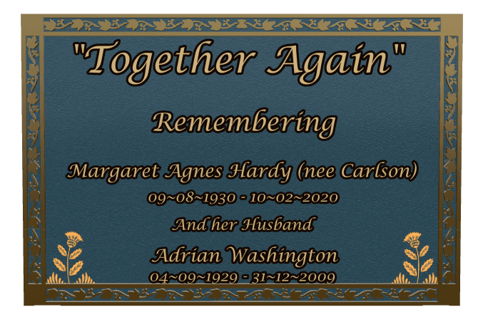 Square Bronze Plaque – Flower Parrot preview