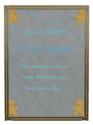 Memorial memorial design preview