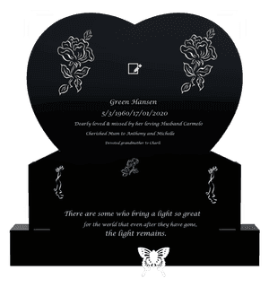 Husband Memorial memorial design preview