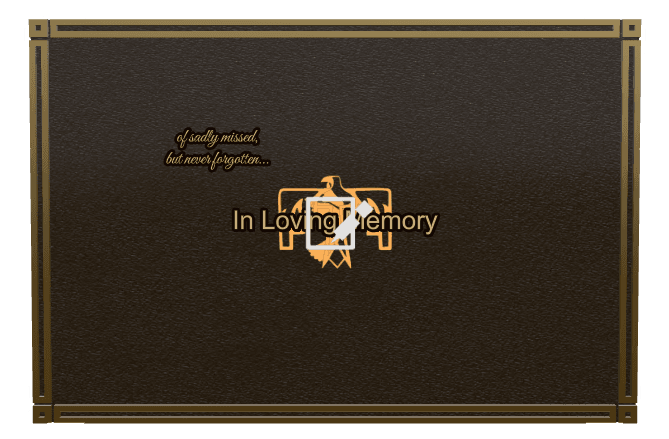 Bronze Plaque Bronze Plaque – In Loving Memory preview