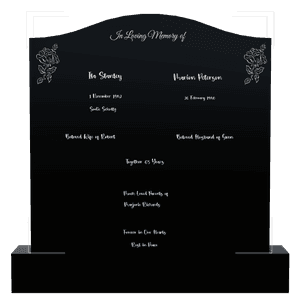 Serpentine - Much Loved Headstone memorial design preview