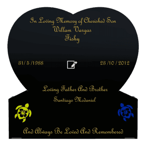 Father Memorial memorial design preview