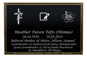 Mother Memorial memorial design preview