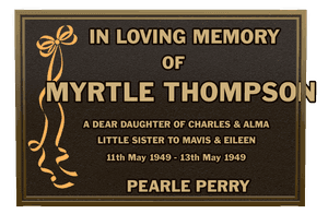 Daughter Memorial memorial design preview