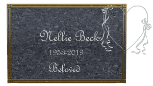 In Loving Memory memorial design preview