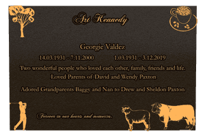 Memorial memorial design preview