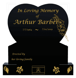 In Loving Memory memorial design preview