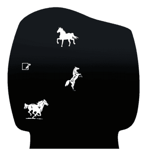 Headstone 2 - Horse Horses memorial design preview