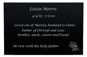 Biblical Memorial memorial design preview