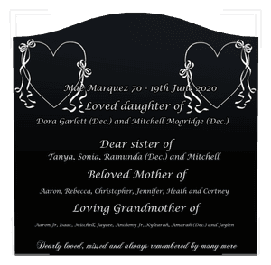 Mother Memorial memorial design preview