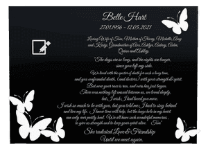 Square - Loving Wife 7 memorial design preview