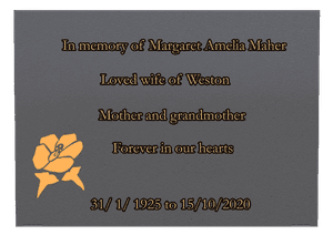 Mother Memorial memorial design preview