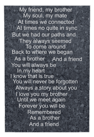 Square - Until we Meet Again 2 memorial design preview