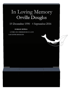 Square Laser-Etched Color Plaque – Until we Meet Again preview