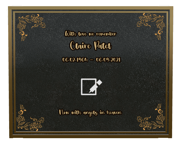 Bronze Plaque Bronze Plaque – Flower preview