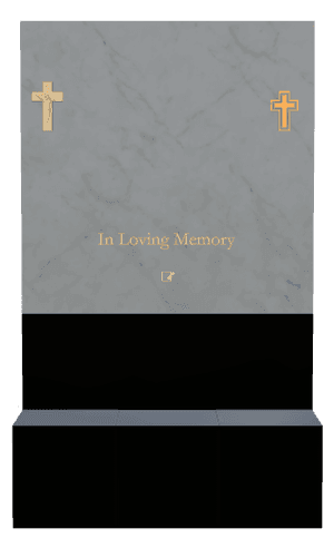 In Loving Memory memorial design preview