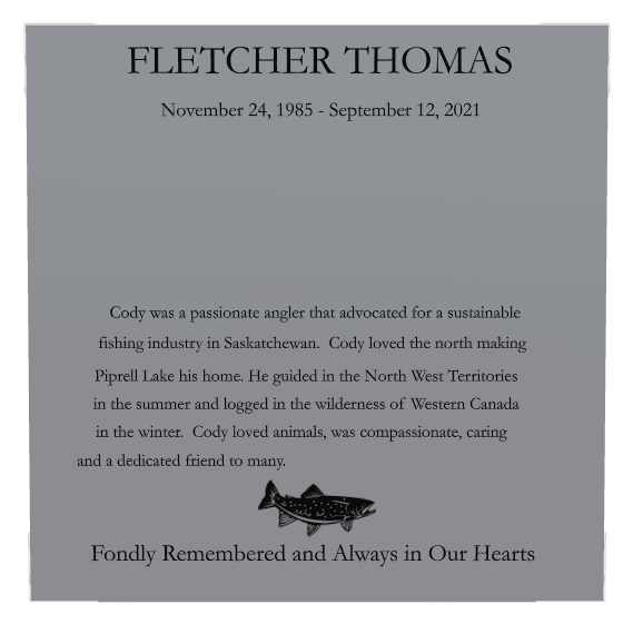 Square Stainless Steel Plaque – Always in Our Hearts preview