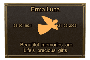 Religious Memorial memorial design preview
