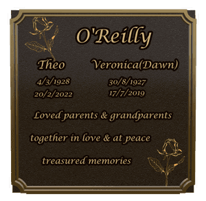 Square - Treasured Memories memorial design preview