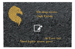 Square - Bird 2 memorial design preview