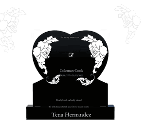 In Loving Memory memorial design preview