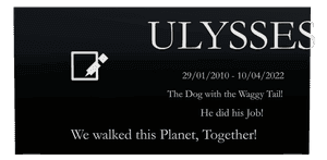 Square - Job Plaque memorial design preview