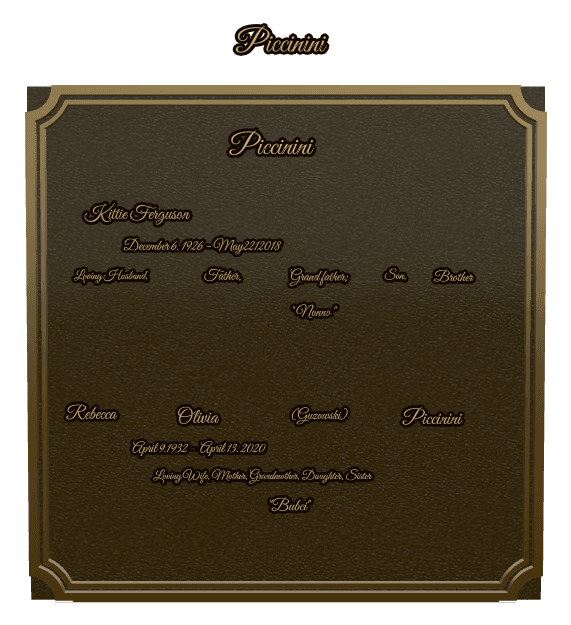 Square Bronze Plaque – Loving Husband preview