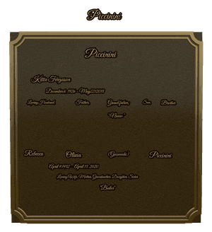 Square - Loving Husband 2 memorial design preview