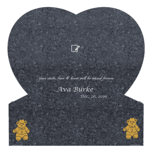 Headstone 27 Teddy Bear memorial design preview