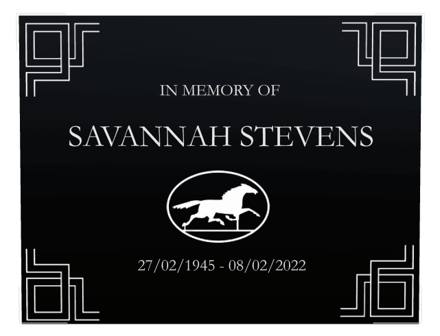 Square Bronze Plaque – Horse preview