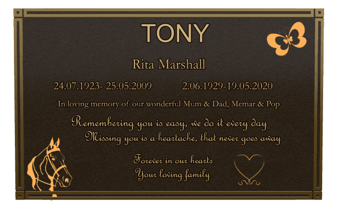 Bronze Plaque Bronze Plaque – Wonderful Mum preview