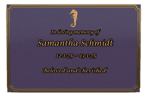 Bronze Plaque - In Loving Memory 16 memorial design preview