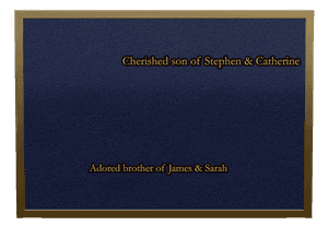 Square - Forever in Our Hearts 28 memorial design preview