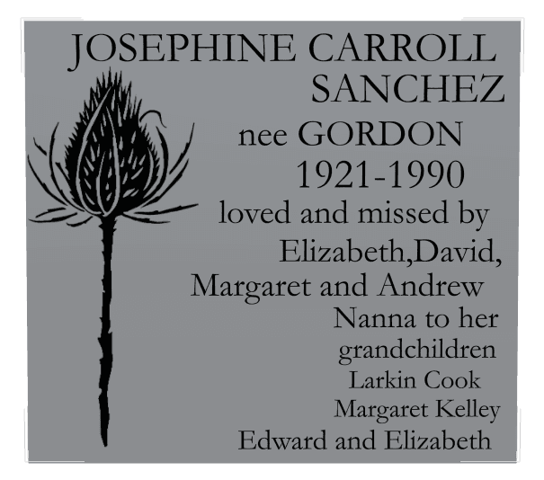 Stainless Steel Plaque Stainless Steel Plaque – Matthew preview