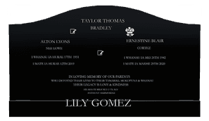 Serpentine - In Loving Memory 44 memorial design preview