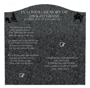 Serpentine - In Loving Memory 47 memorial design preview
