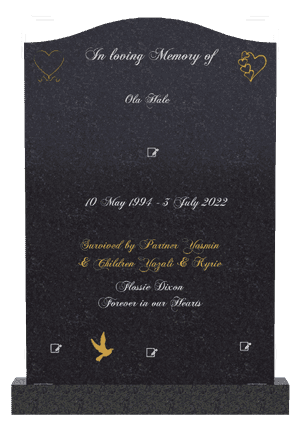 Serpentine - Forever in Our Hearts 10 memorial design preview