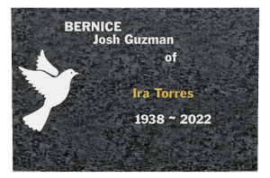 Rectangle Landscape John 13 memorial design preview
