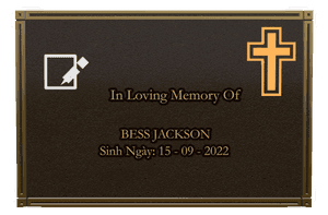Religious Memorial memorial design preview