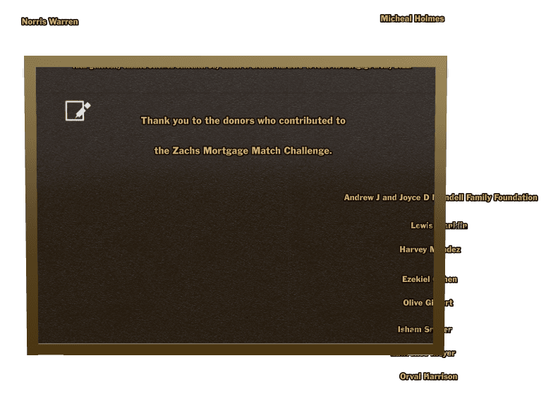 Rectangle (landscape) Bronze Plaque – Memorial preview