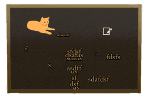 Rectangle Landscape Cat 3 memorial design preview