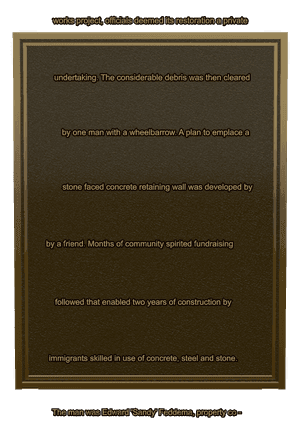 Square - Dedication memorial design preview