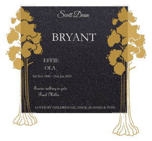 Square - Garden memorial design preview