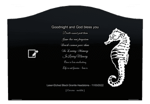 Religious Memorial memorial design preview