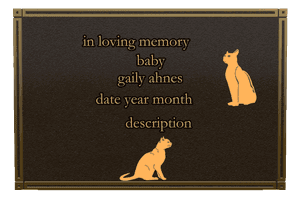Rectangle Landscape in Loving Memory 49 memorial design preview