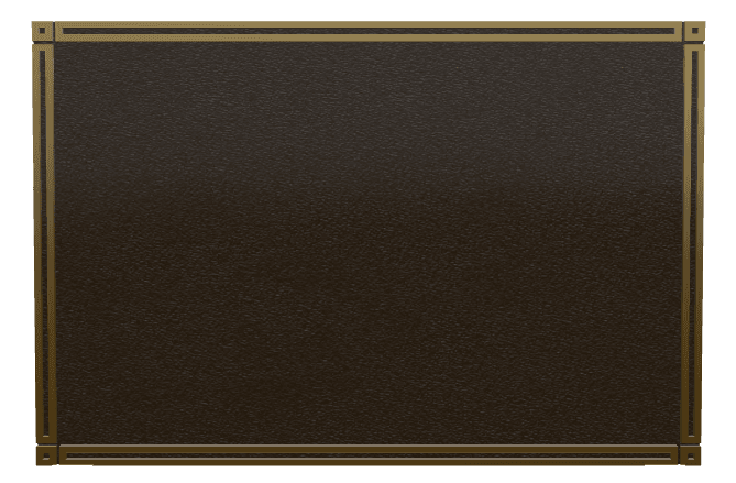 Rectangle (landscape) Bronze Plaque – dog preview